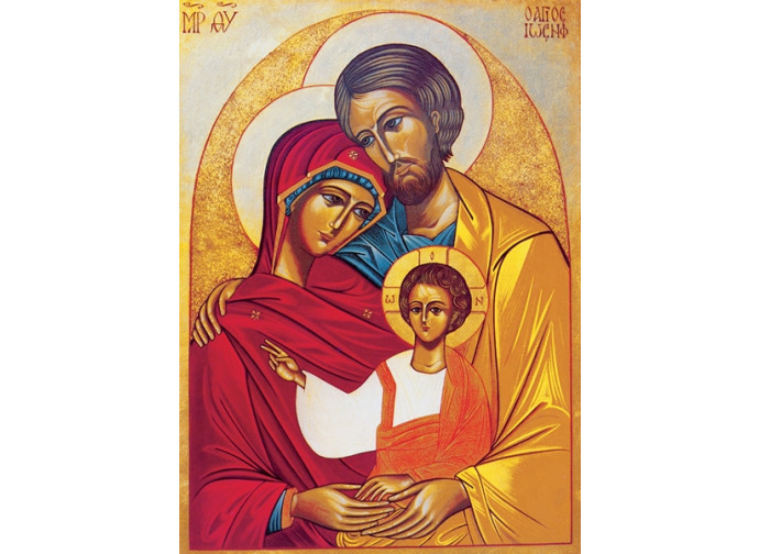 Icona della Sacra Famiglia Icona della Sacra Famiglia